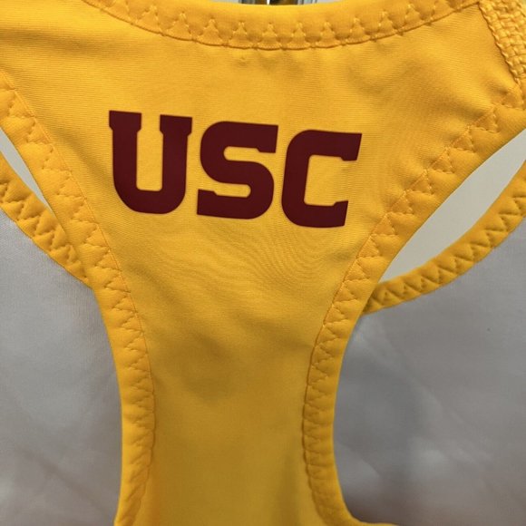 Nike Pro USC Trojans Cross Country Track Singlet Running Top‎ Medium 825164-XXX - Picture 5 of 9